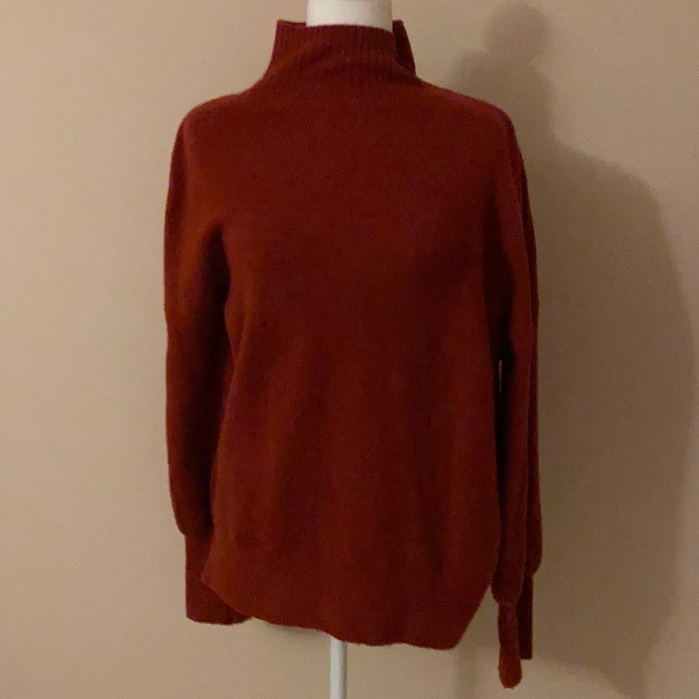French Connection Orange Knit Sweater